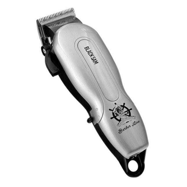 Cortacésped de cabello sam negro