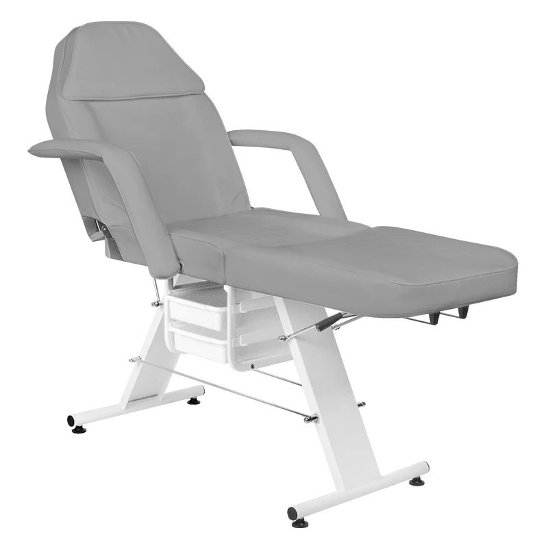 OTIS Fauteuil de Soins Esthétiques semi-allongé - Avec coussin amovible - Trou facial - Position assise - Vue de profil - Mobilier Esthétique - Mobilier Médical