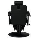 MUSTANG Fauteuil Barbier - Vue de dos - mobilier barbershop - mobilier barbier - meuble barbier - Malys equipements