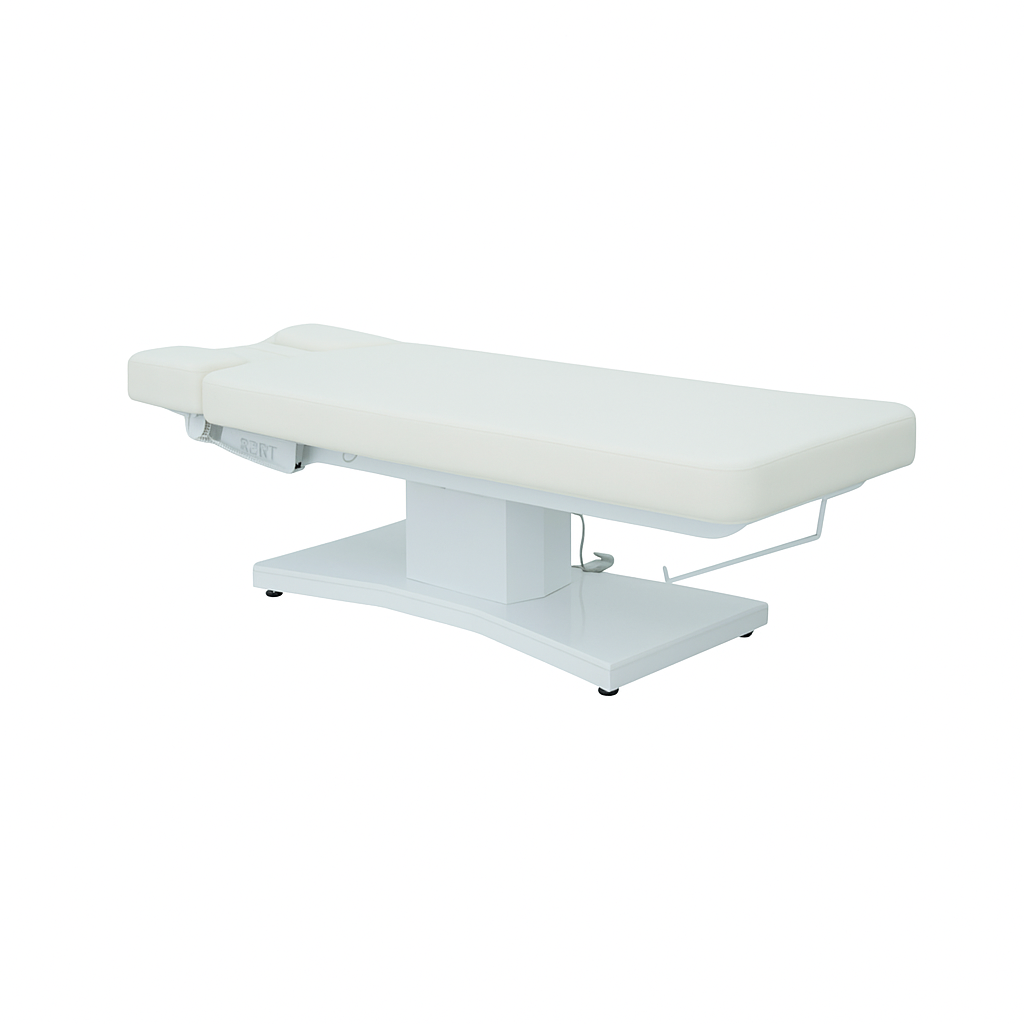 CANCUN Table de Massage SPA et Soins Esthétique Électrique - 4 Moteurs - Largeur 77 cm - Position la plus Basse - Position Allongée - Malys Equipements