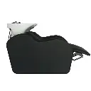 ROMA Double Relax Bac Shampoing avec Vasque Blanche - Vue de Profil - Mobilier coiffure - Meuble Coiffure - Malys Equipements.webp