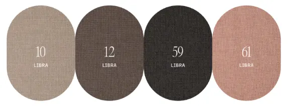 Nuancier tissus LIBRA - Malys Equipements