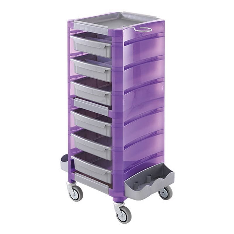 Chariot_de_rangement_coiffure_et_coloration_YCON_violet_Malys_Equipements