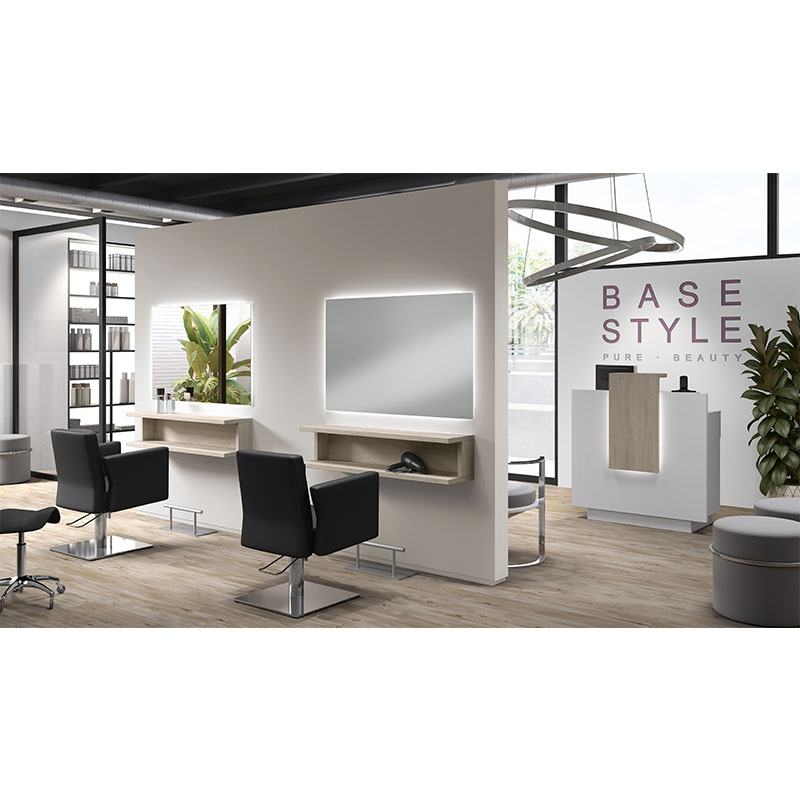 SALTO Fauteuil Coiffure - salon complet