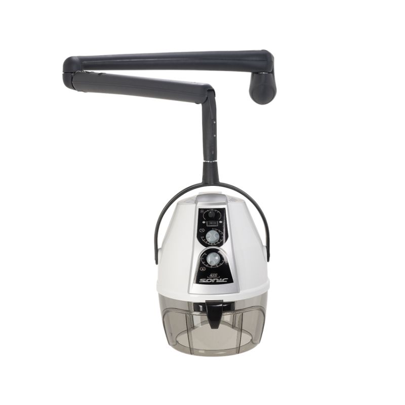 SONIC Zestaw słuchawkowy fryzjerski z przegubowym ramieniem