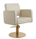 Фризьорски стол VILIO GOLD 