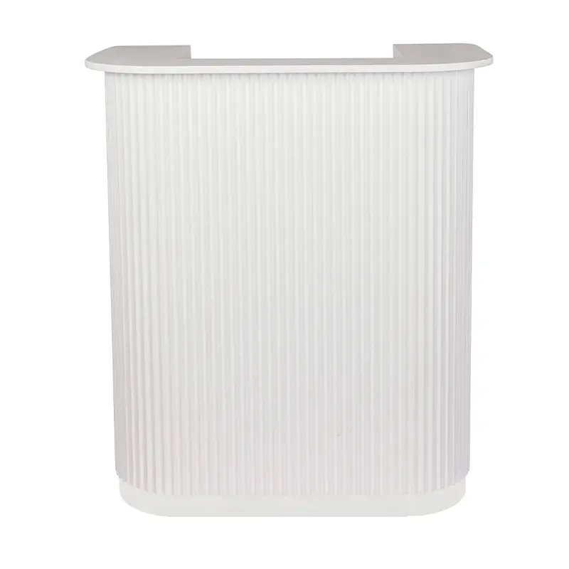 DIVINE MEDIUM WHITE Caisse accueil - Bois Massif Blanc