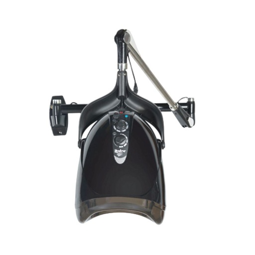 [PBSEC44732] IONIC BLACK AIR 3V Capacete de cabeleireiro com braço articulado