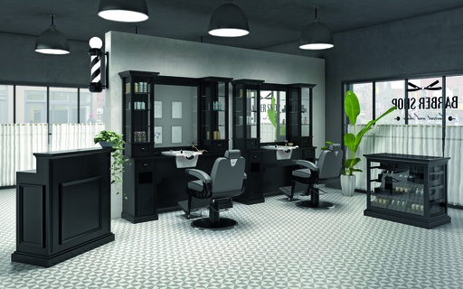 [MRP-MODERN] NOWOCZESNY Kompletny salon fryzjerski