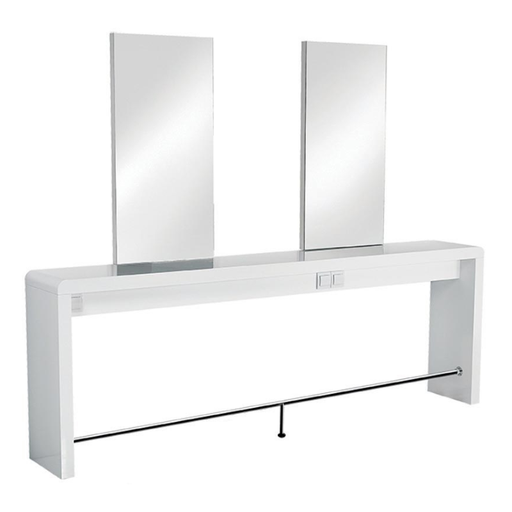 REFLECTION II 2 Penteadeira LED de 2 lugares de parede