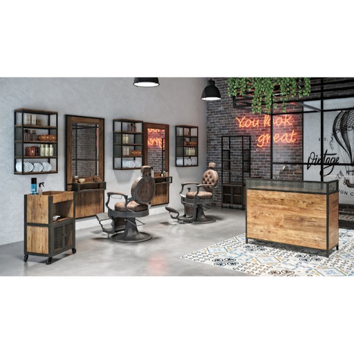 GARAGE Komplet frisørsalon